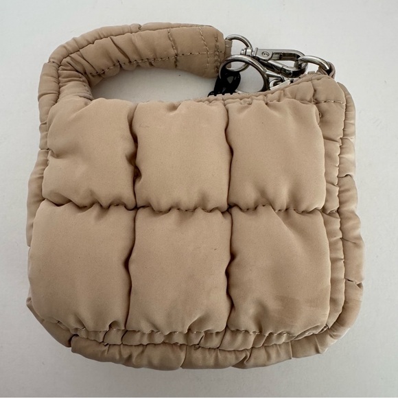 Free People Quilted Micro Pouch Mineral Tan - Picture 5 of 7